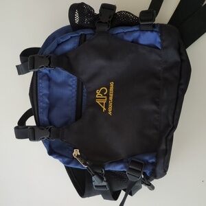 ALPS Mountaineering Blue And Black Waist Pack, Fanny Pack Bag, Hiking, Camping